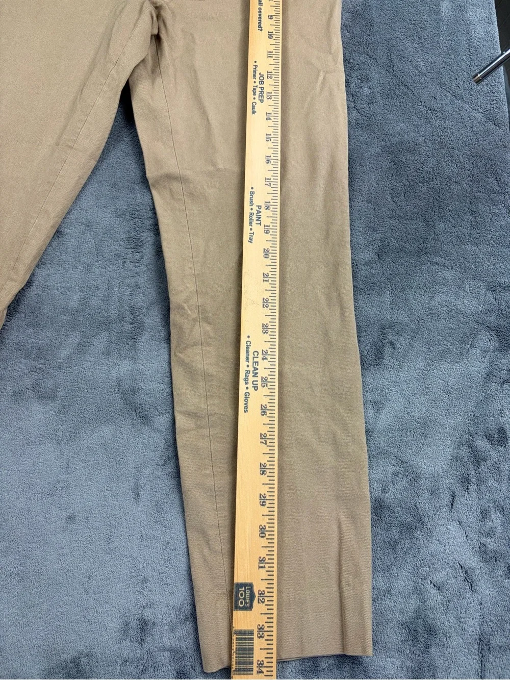 Banana Republic woman’s Tan Slim Chinos Sloan size 4